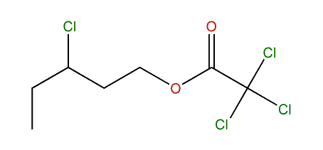 3-Chloropentyl trichloroacetate